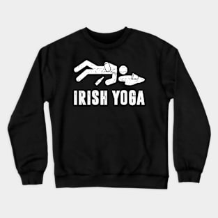 irish yoga Crewneck Sweatshirt